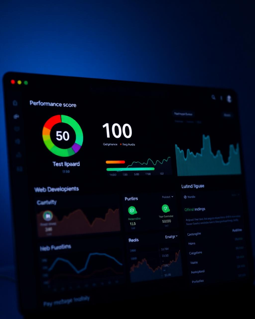 Website Building — Lighthouse score